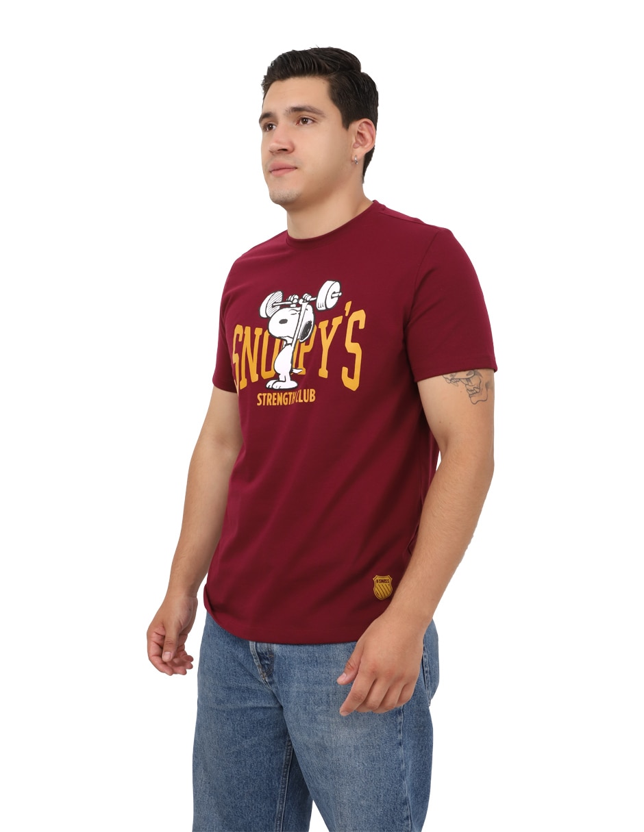 Playera k-swiss peanuts cuello redondo para hombre