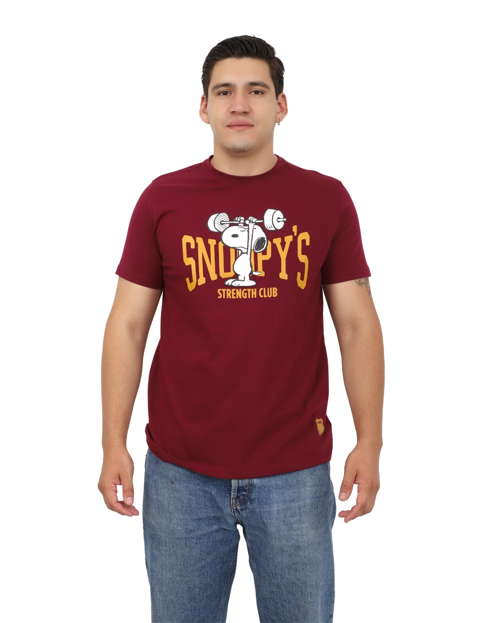 Playera k-swiss peanuts cuello redondo para hombre