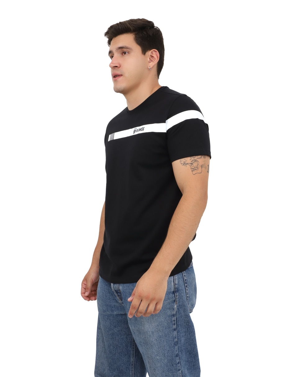 Playera k-swiss cuello redondo para hombre