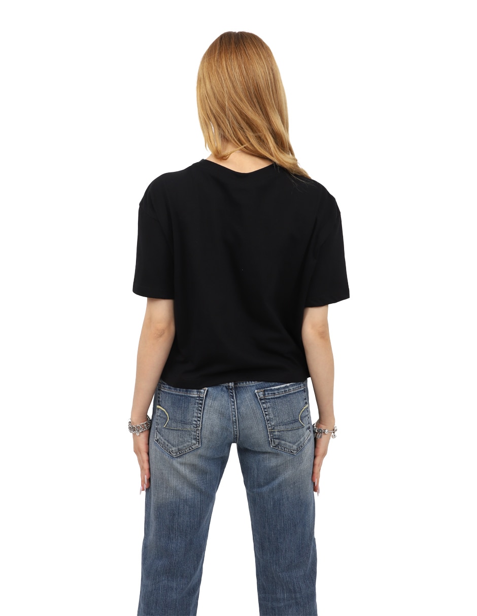 Playera manga corta k-swiss pload cuello redondo para mujer
