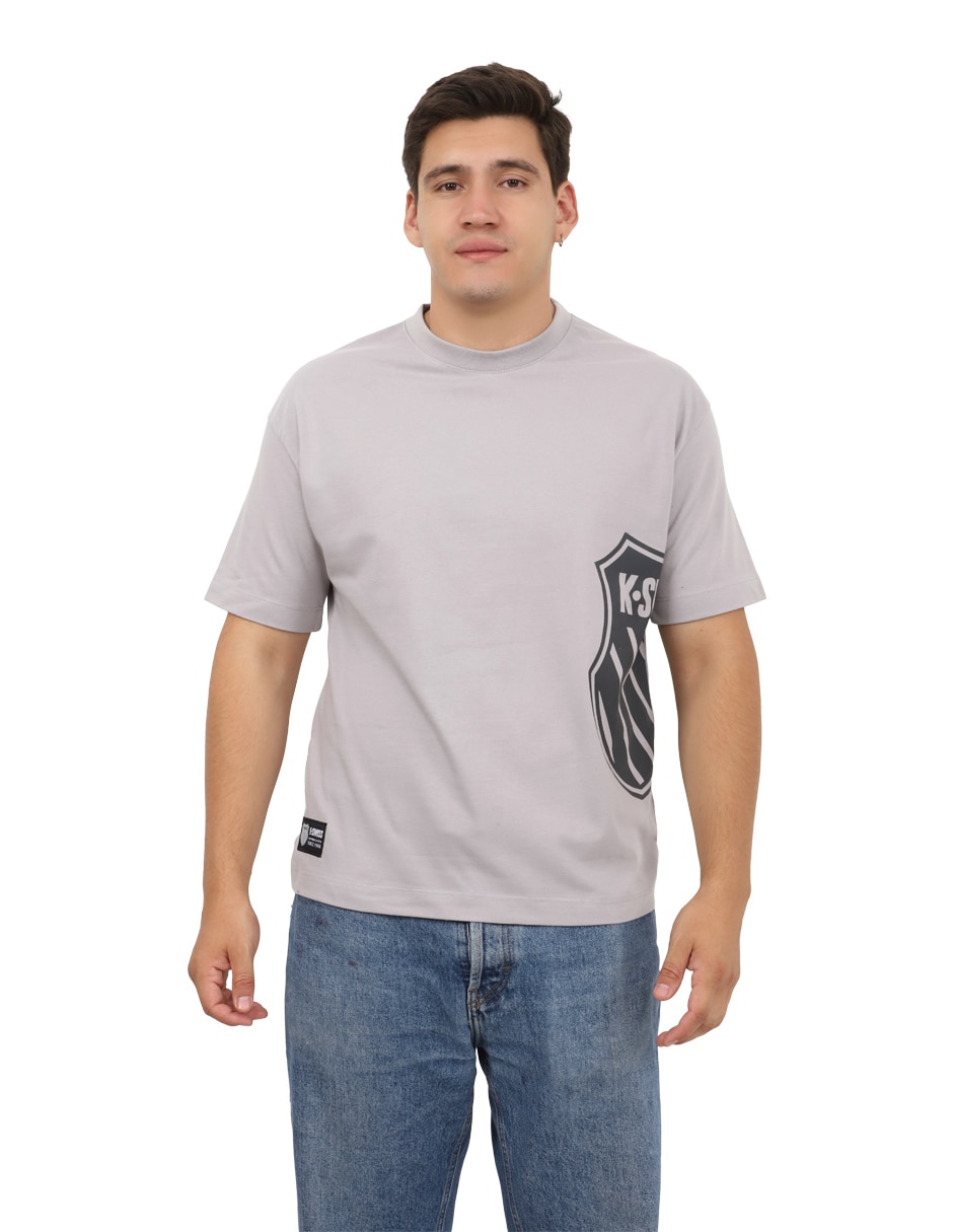 Playera k-swiss cuello redondo para hombre