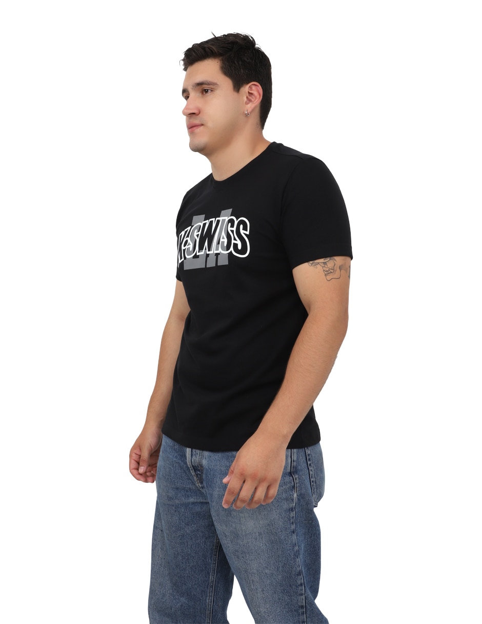 Playera K-Swiss Damon cuello redondo para hombre