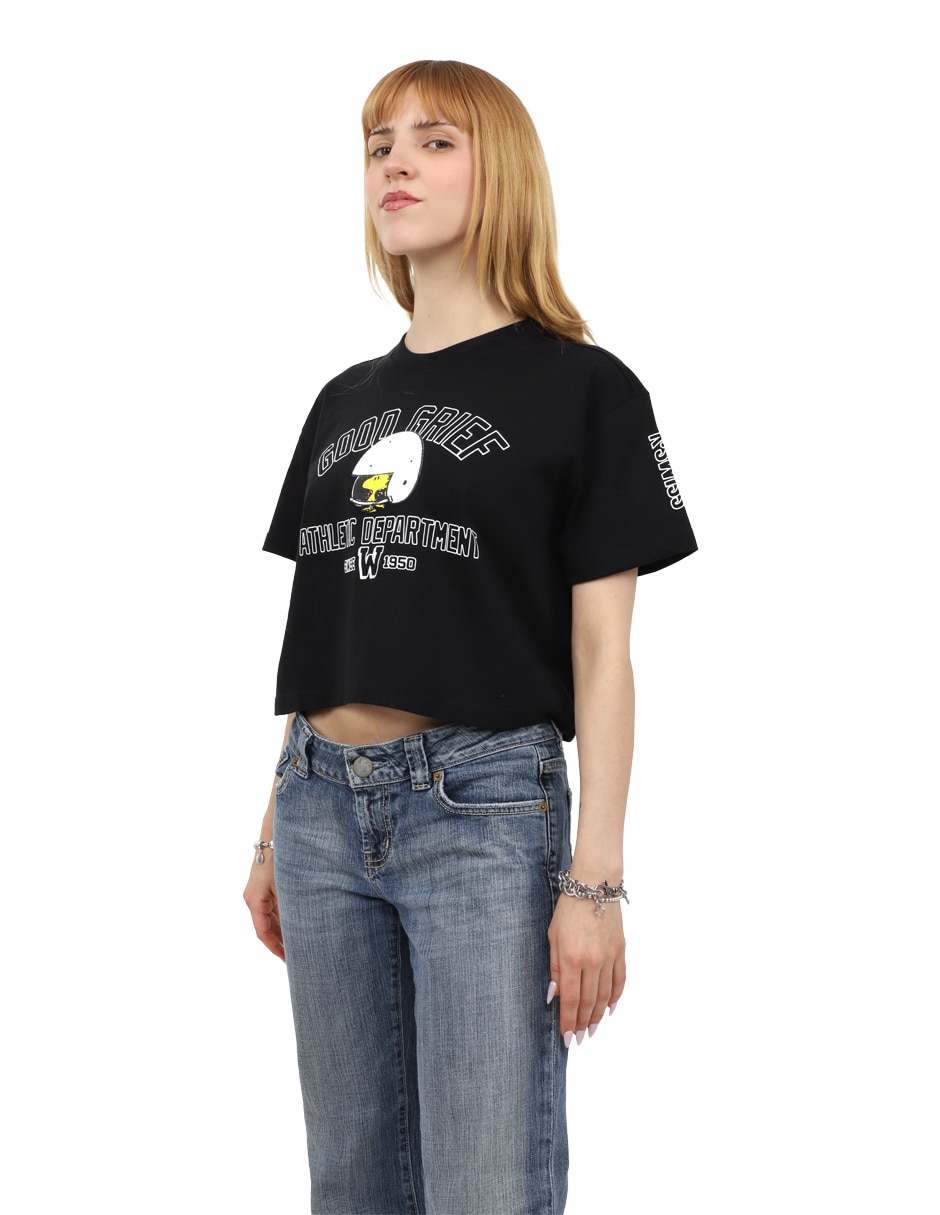 Playera manga corta k-swiss paina cuello redondo para mujer
