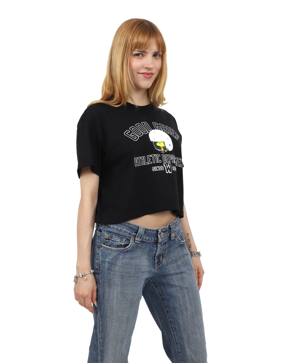 Playera manga corta k-swiss paina cuello redondo para mujer