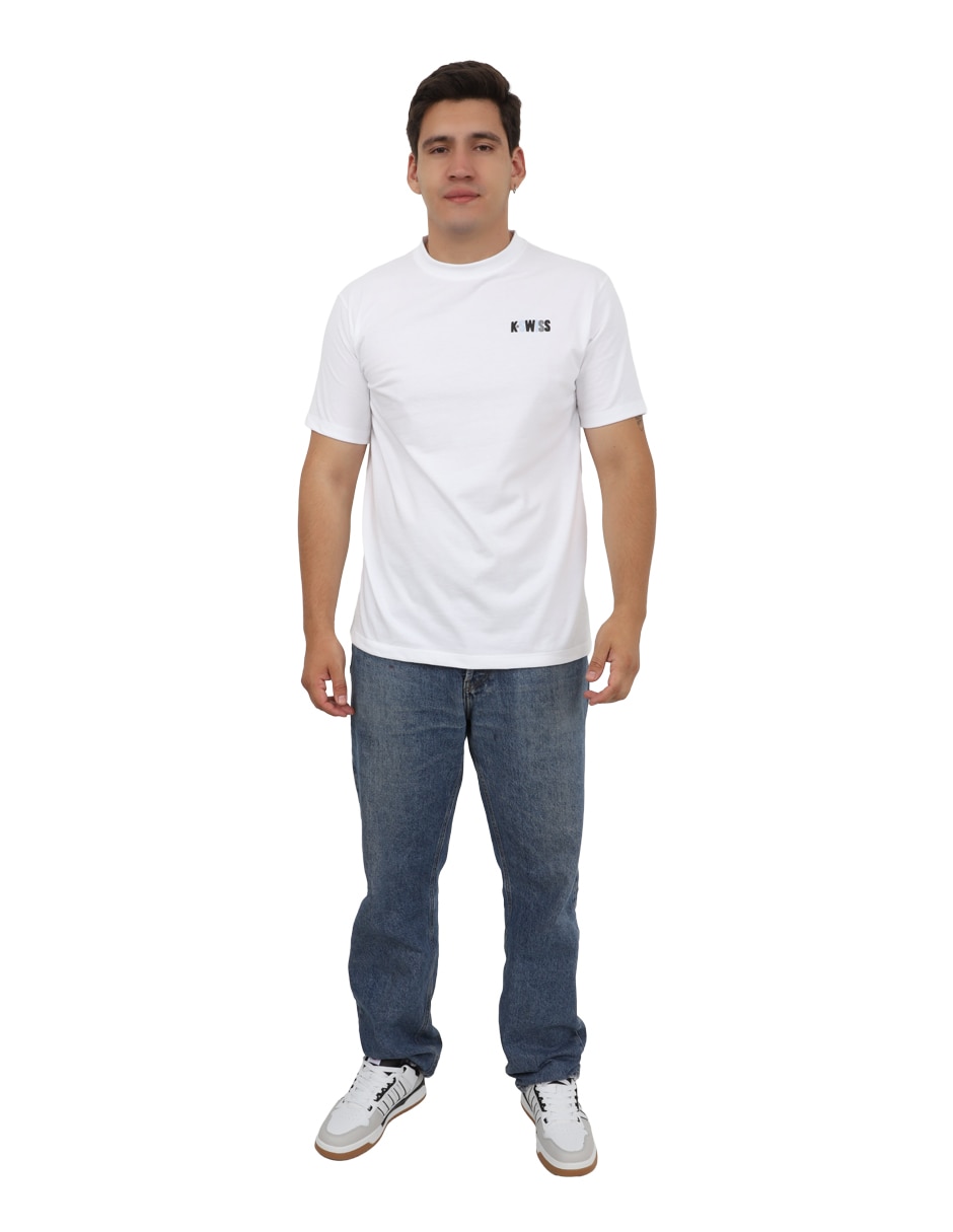 Playera cuello redondo para hombre