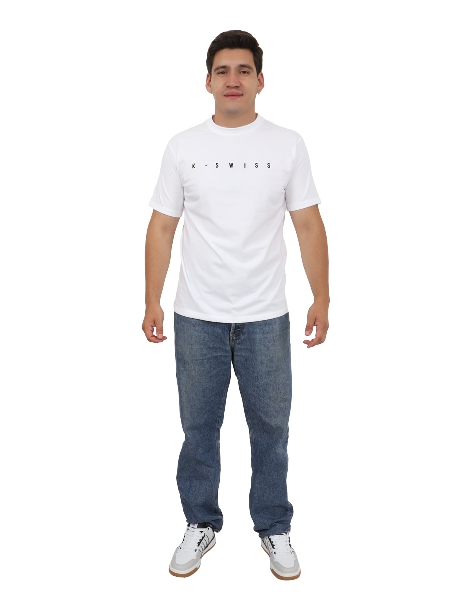 Playera cuello redondo para hombre