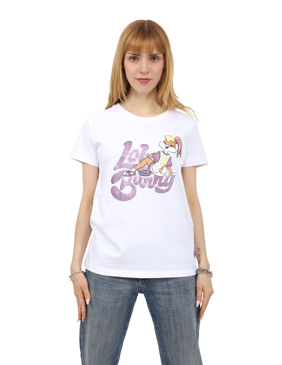Playera manga corta k-swiss arme cuello redondo para mujer