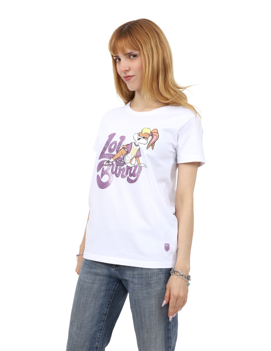 Playera manga corta k-swiss arme cuello redondo para mujer