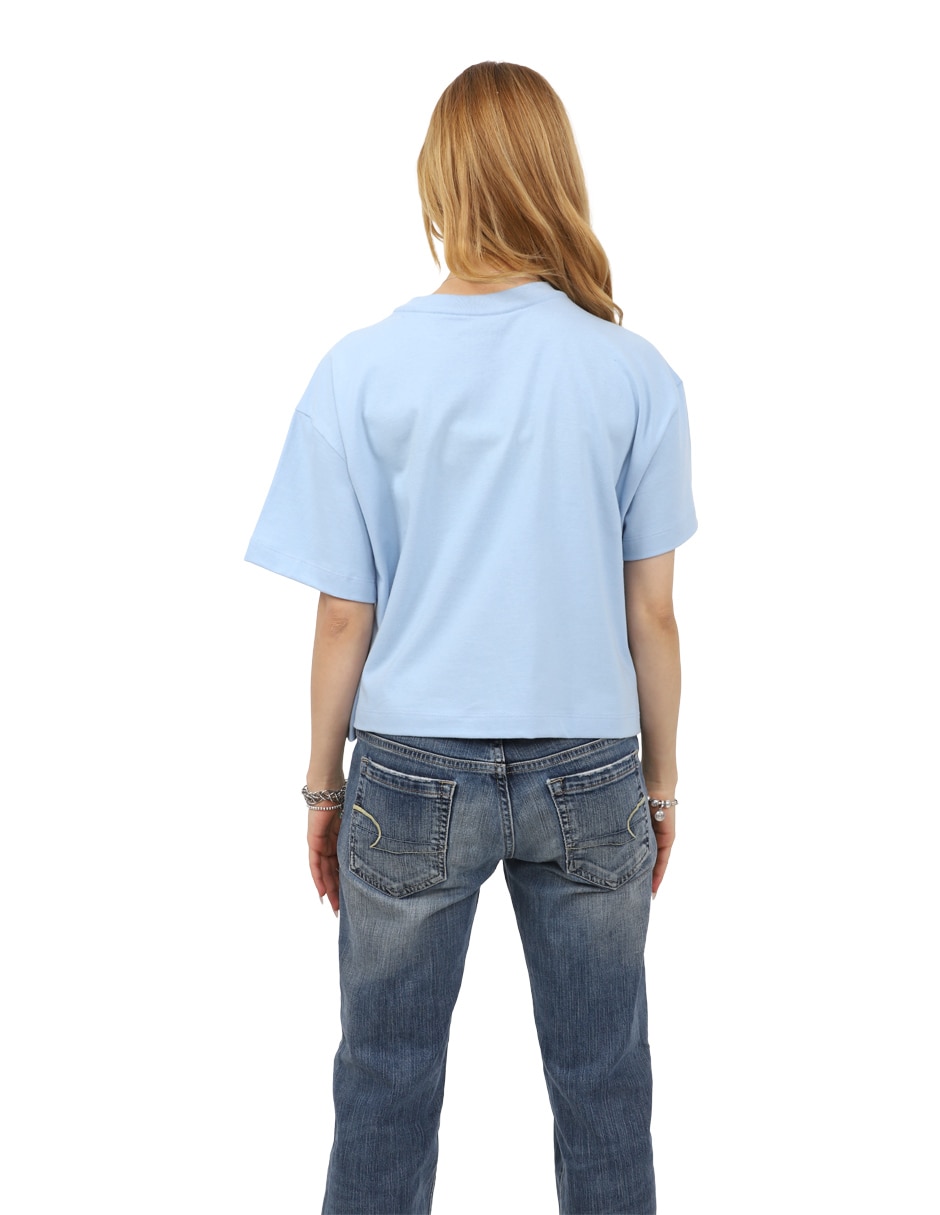 Playera manga corta k-swiss pgw04 cuello redondo para mujer
