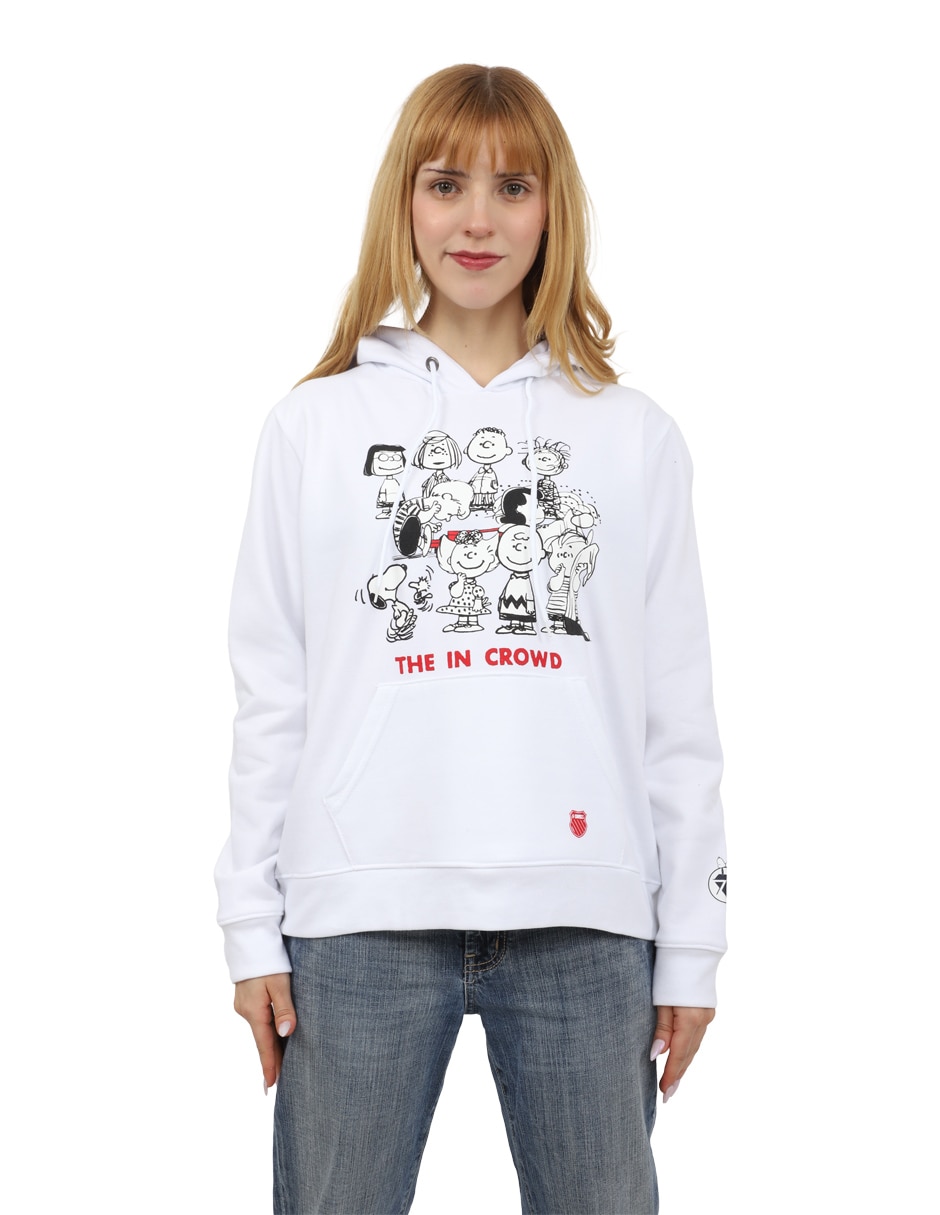 Sudadera con capucha y bolsa K-Swiss Crowd para mujer