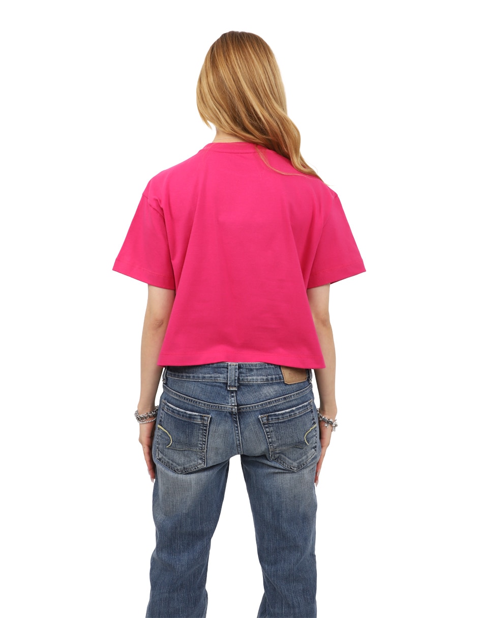 Playera manga corta K-Swiss Cali cuello redondo para mujer
