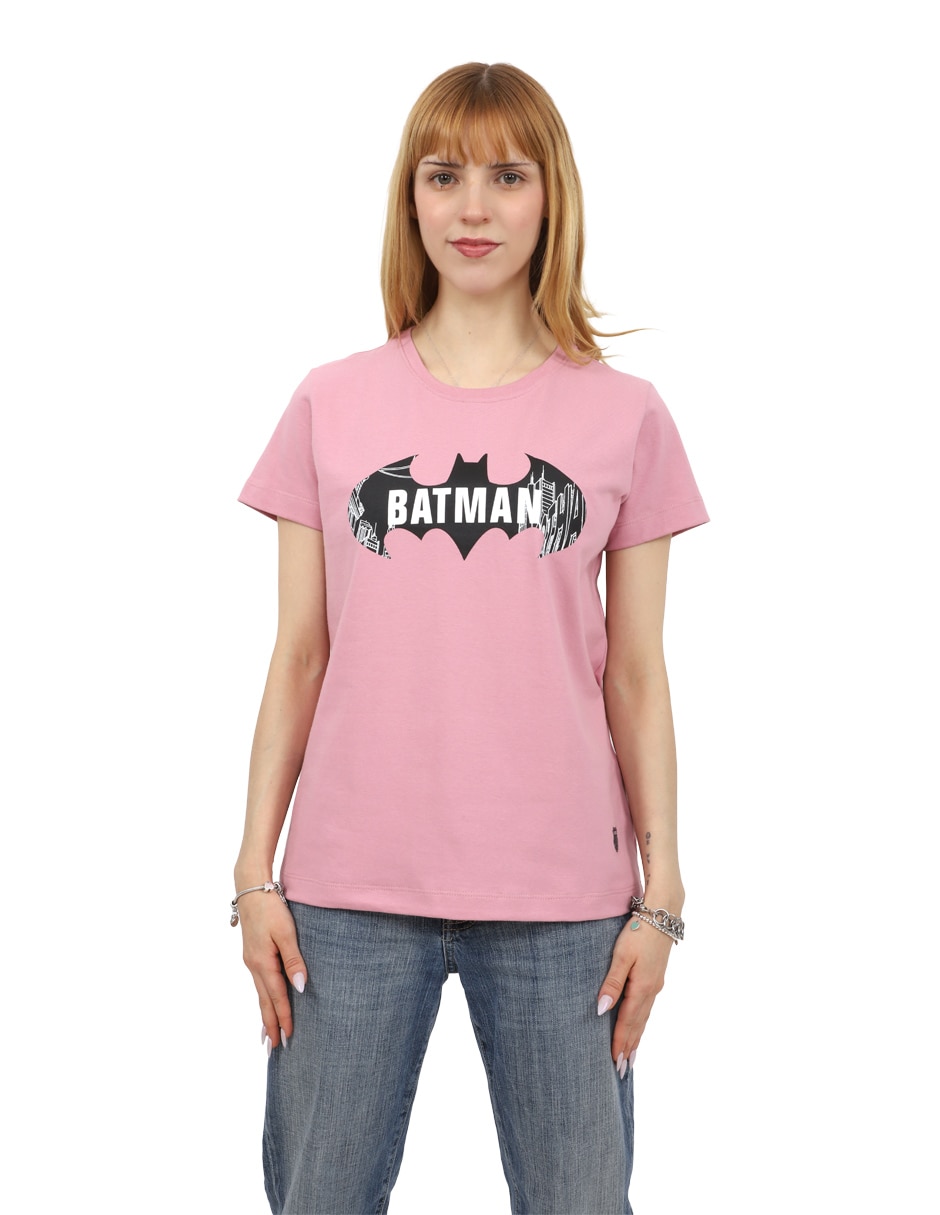 Playera manga corta Batman Catia cuello redondo para mujer 2