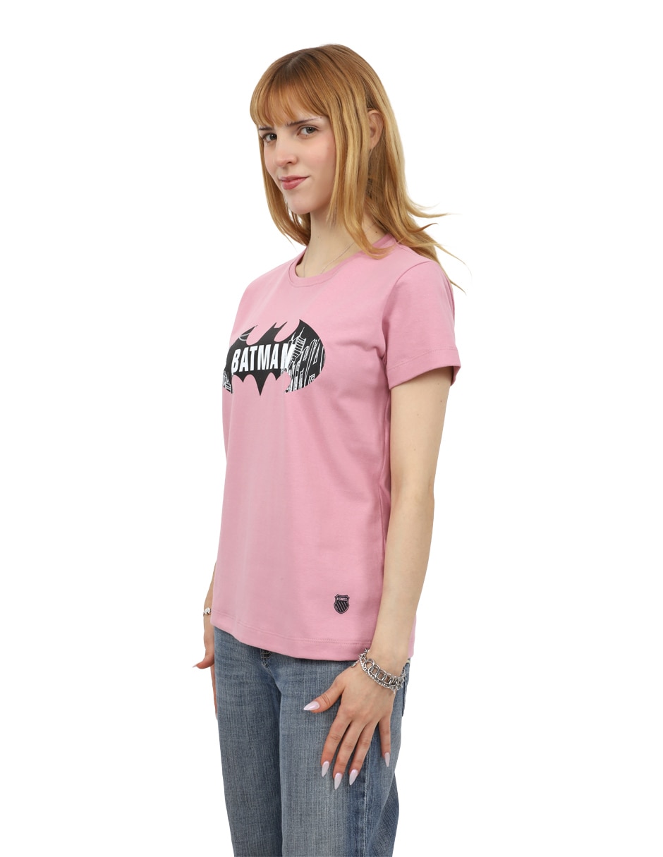 Playera manga corta Batman Catia cuello redondo para mujer 3