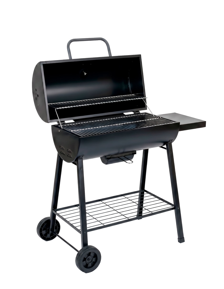 Asador carbón de acero inoxidable
