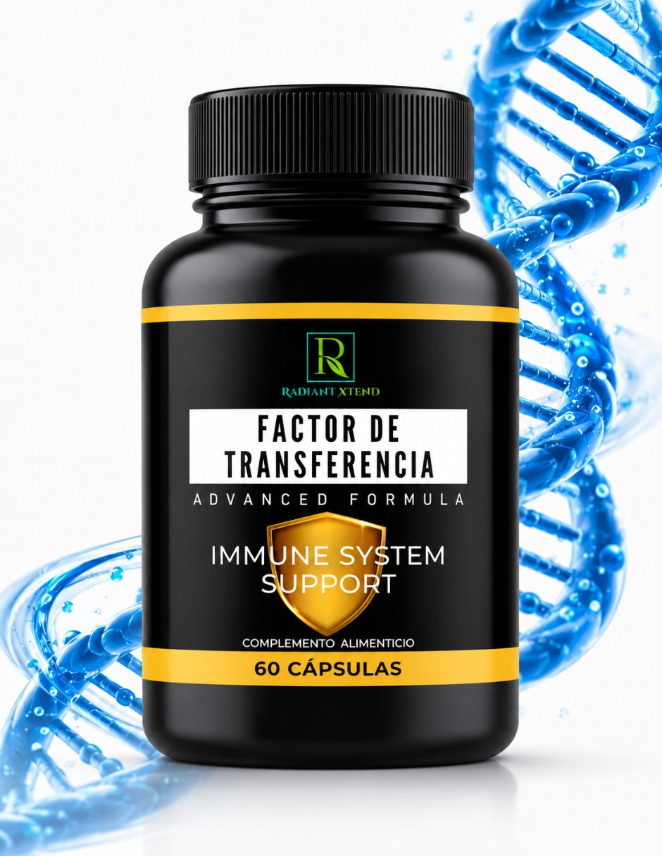 Factor de transferencia Ideas Verdes con mezcla de hierbas sabor natural de 60 cápsulas