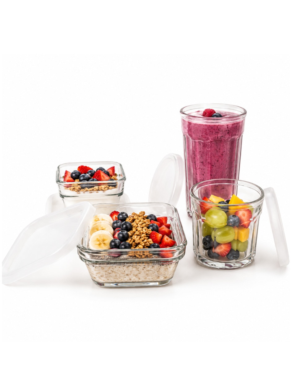 Set recipientes vidrio 2