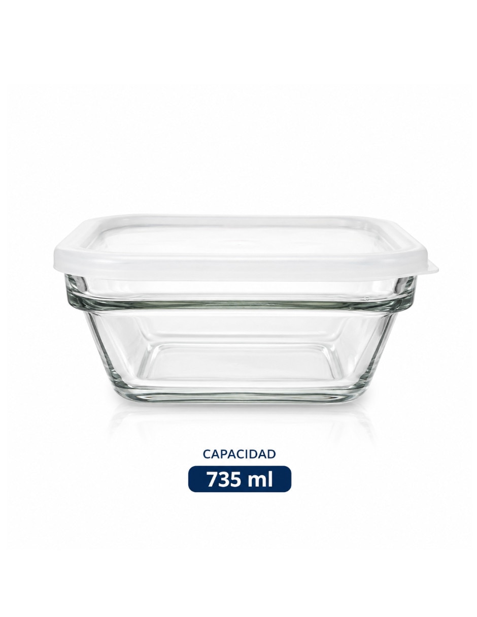 Set recipientes vidrio 4
