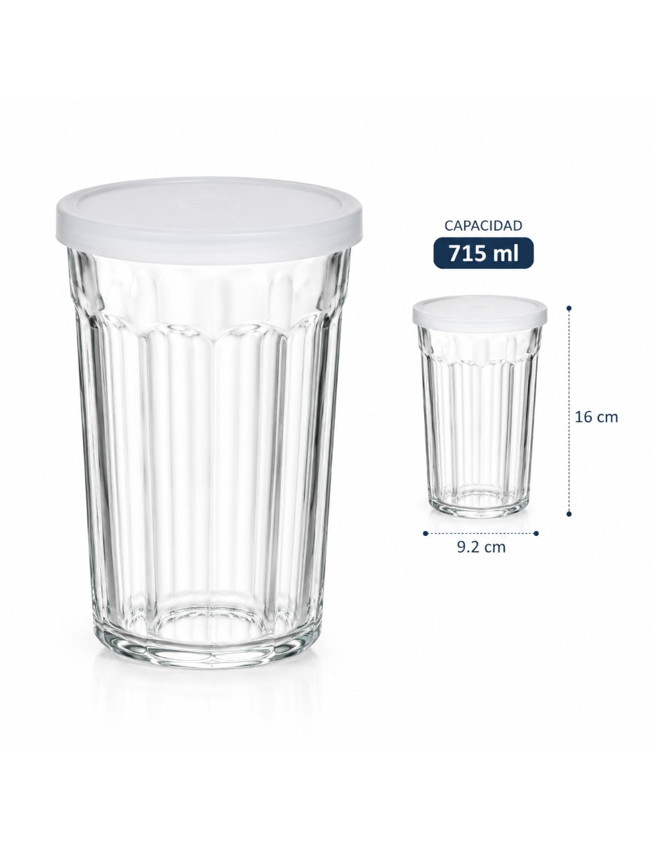 Set recipientes vidrio 5