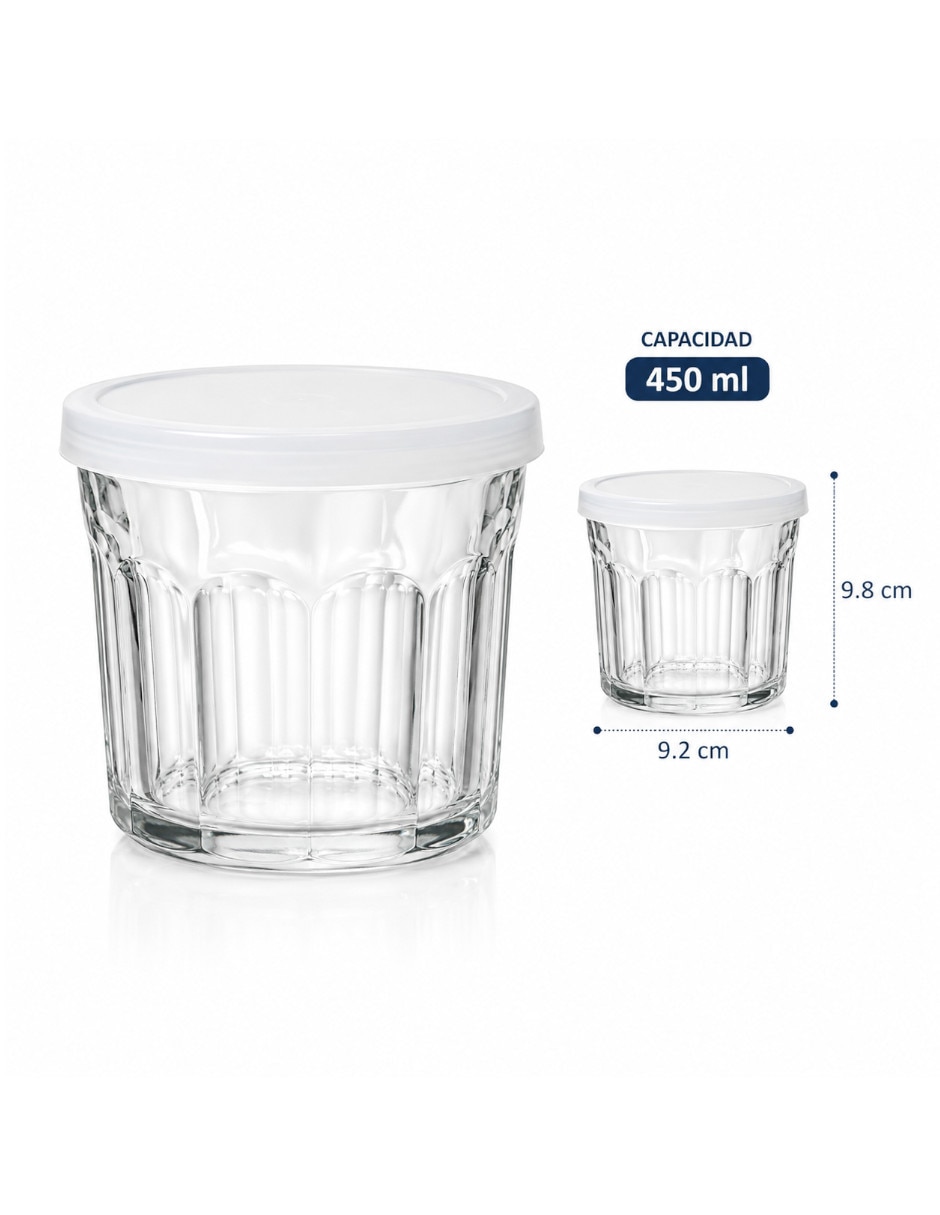 Set recipientes vidrio 7