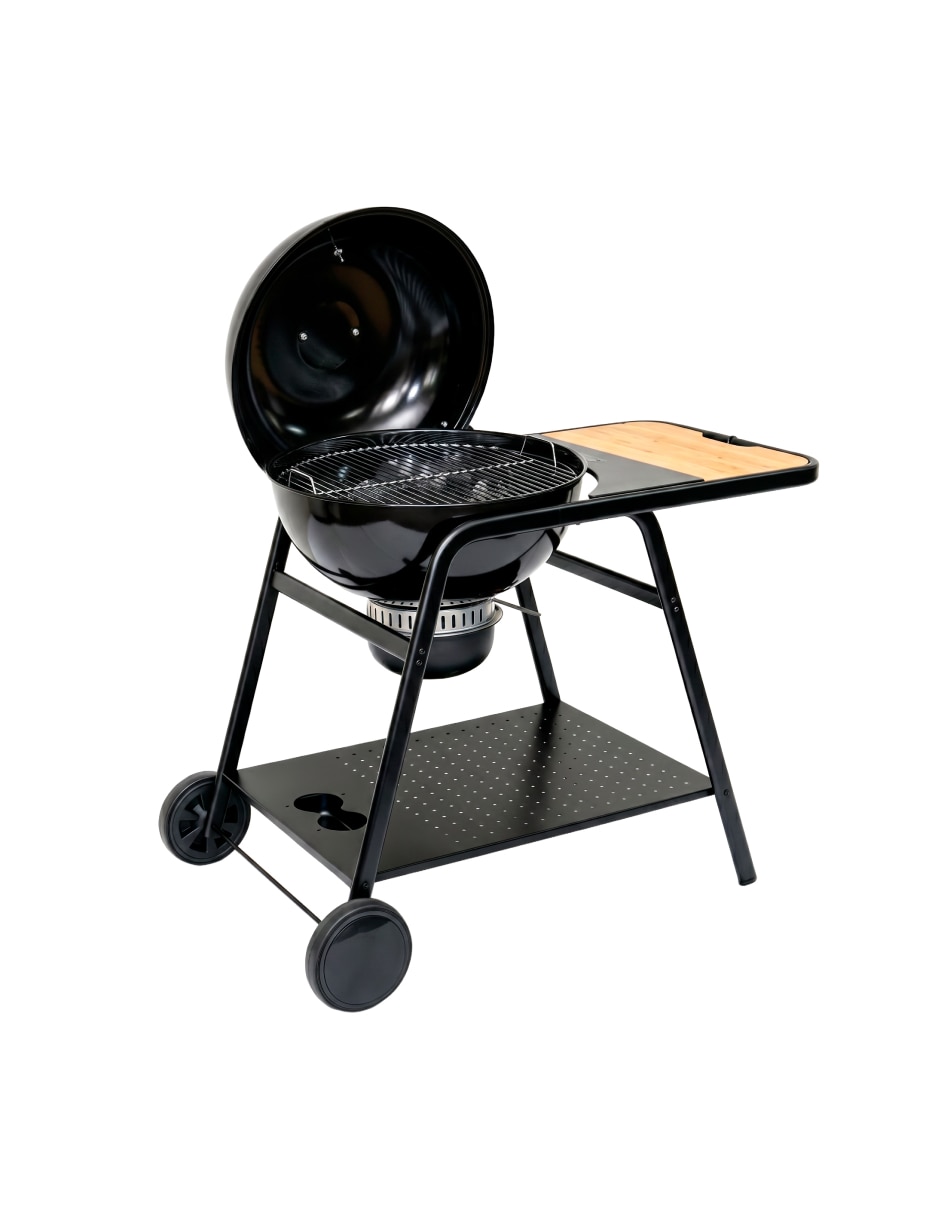 Asador carbón de acero inoxidable