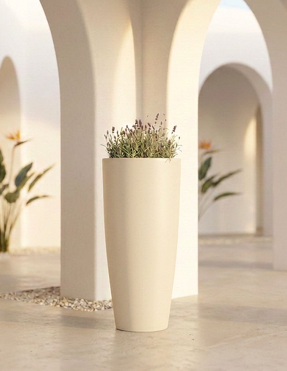 Maceta New Garden bambu de polietileno