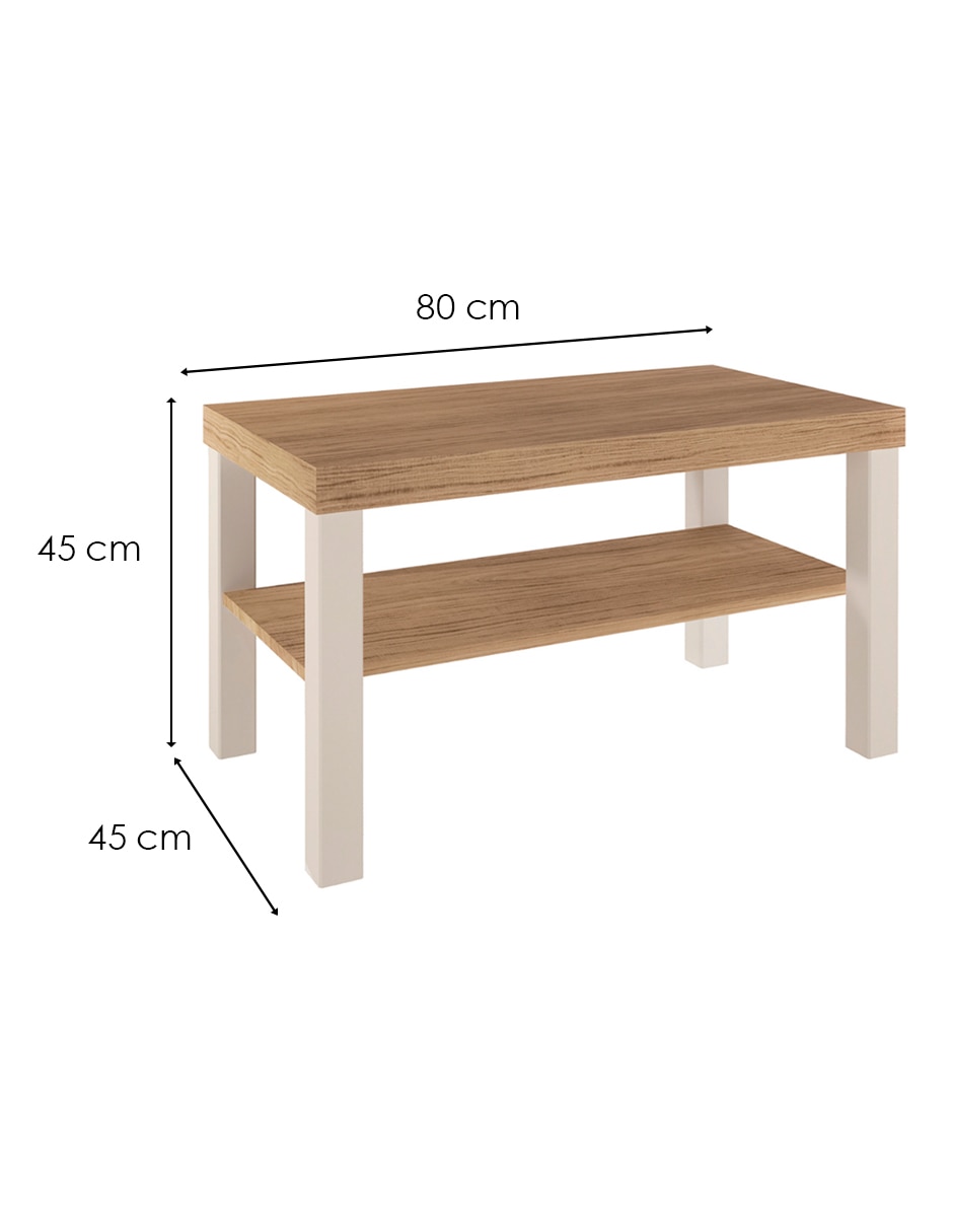 Mesa de centro armable Bertolini de MDP