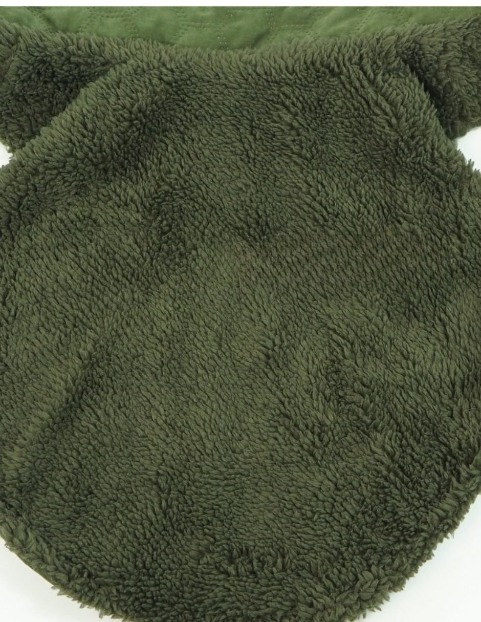 Chaleco para perro verde forro 4