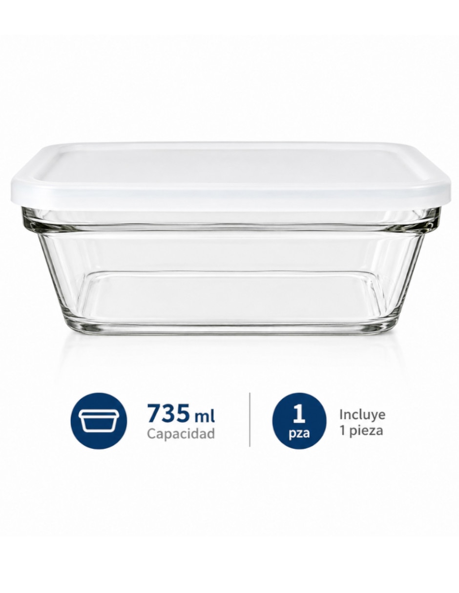 Set recipiente vidrio 4