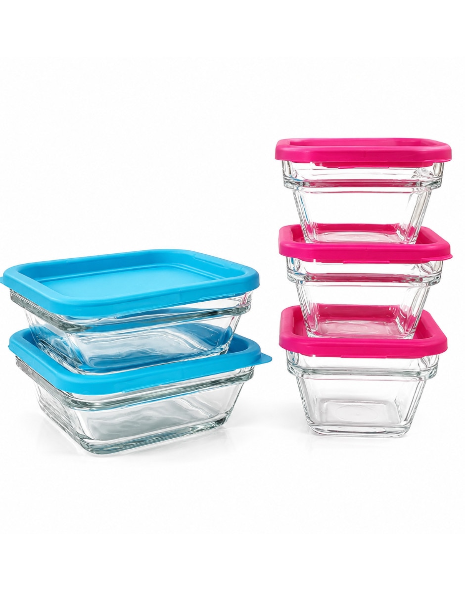 Set recipiente vidrio Set recipiente vidrio