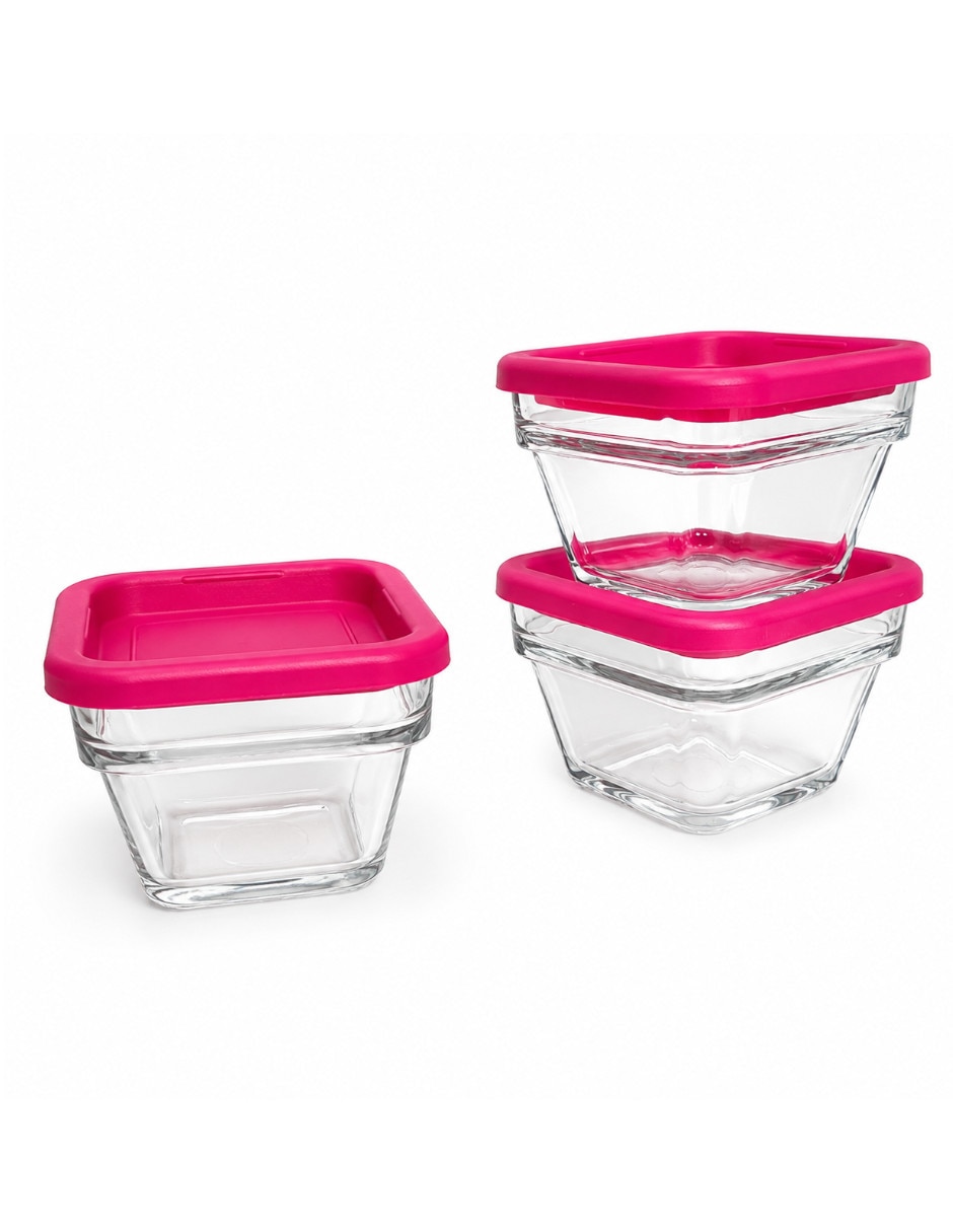 Set recipiente vidrio 2