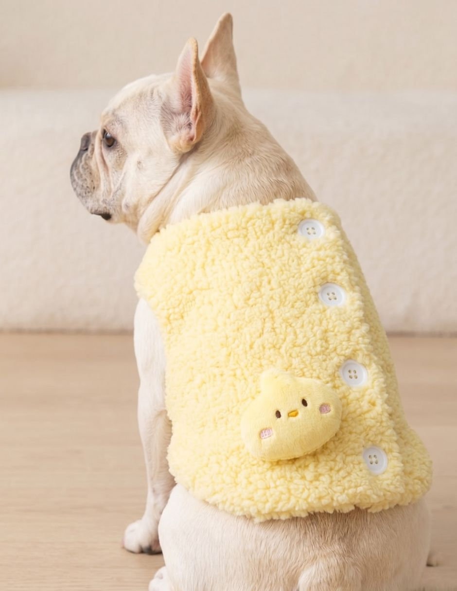 Chaleco para perro Maypet amarillo