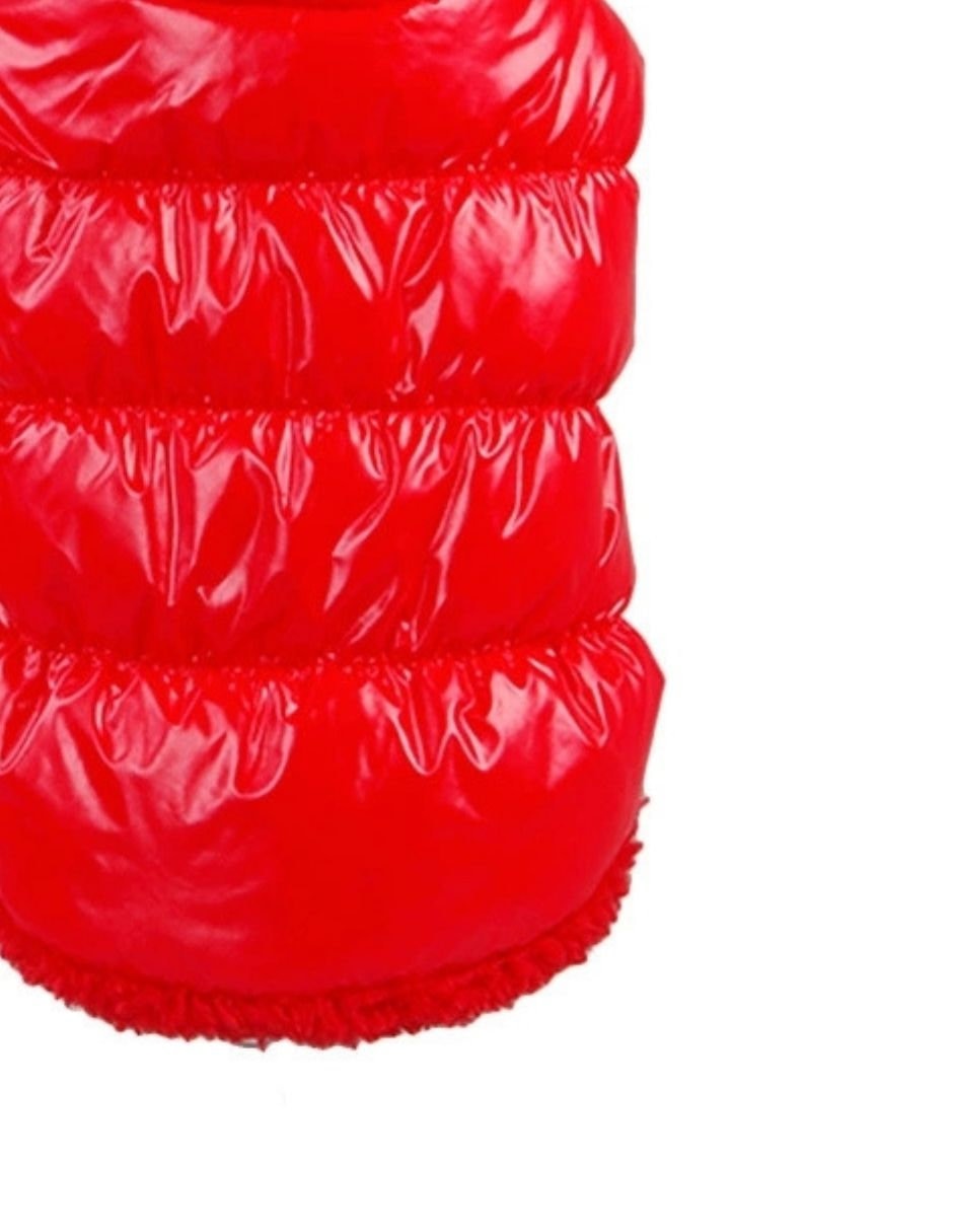 Chaleco para perro rojo abrigo 3