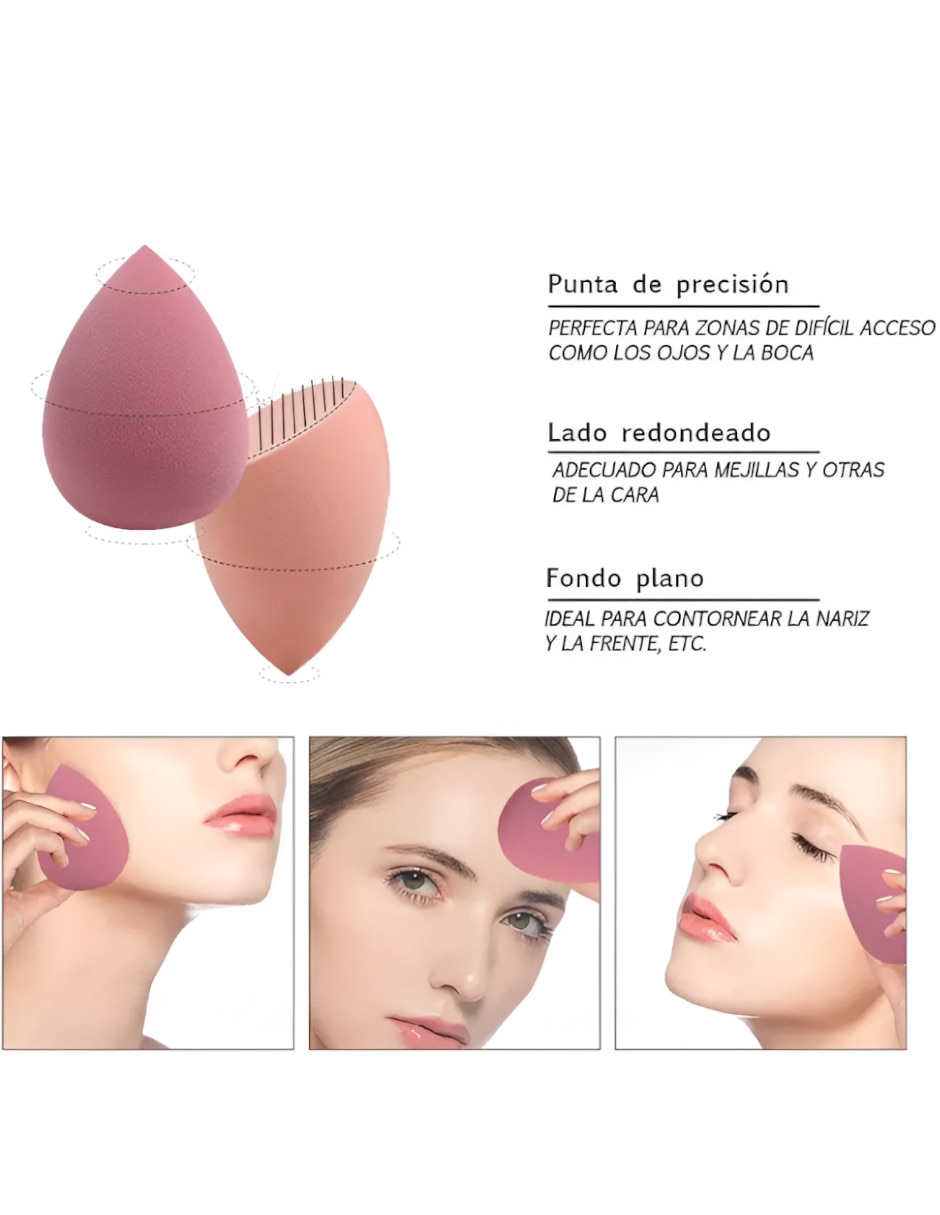 Set esponja de maquillaje 3