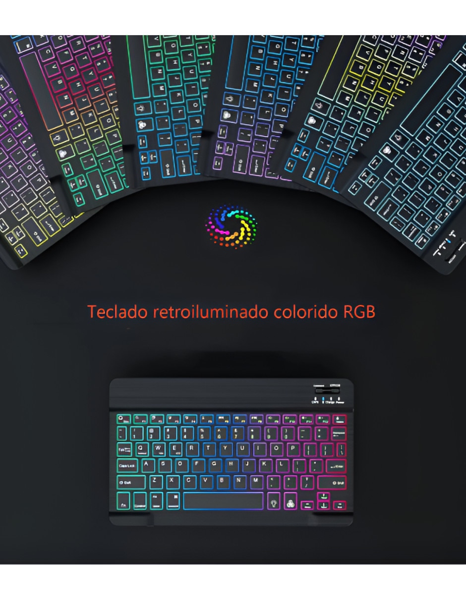 Teclado portátil Inalámbrico 3