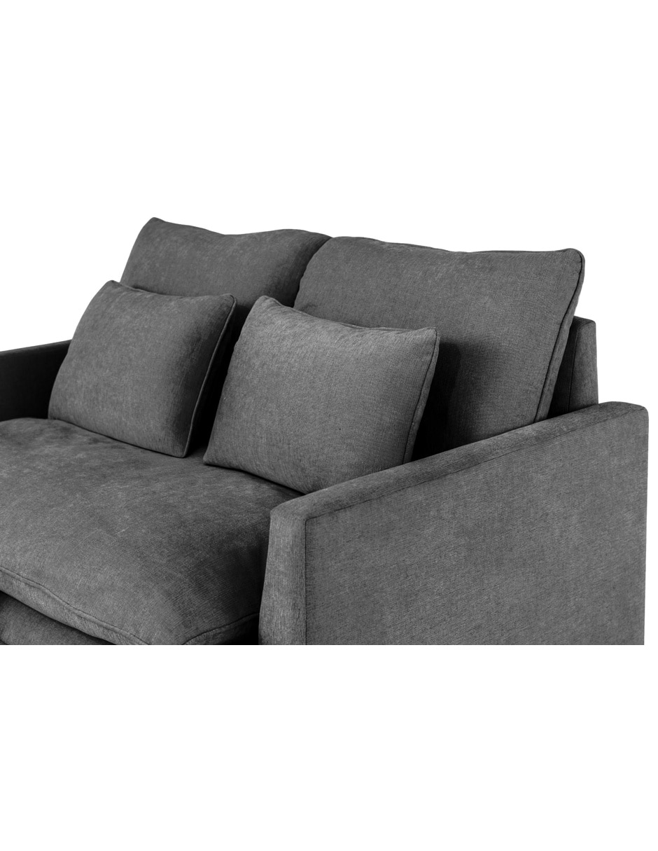 Love seat Eula de madera 2