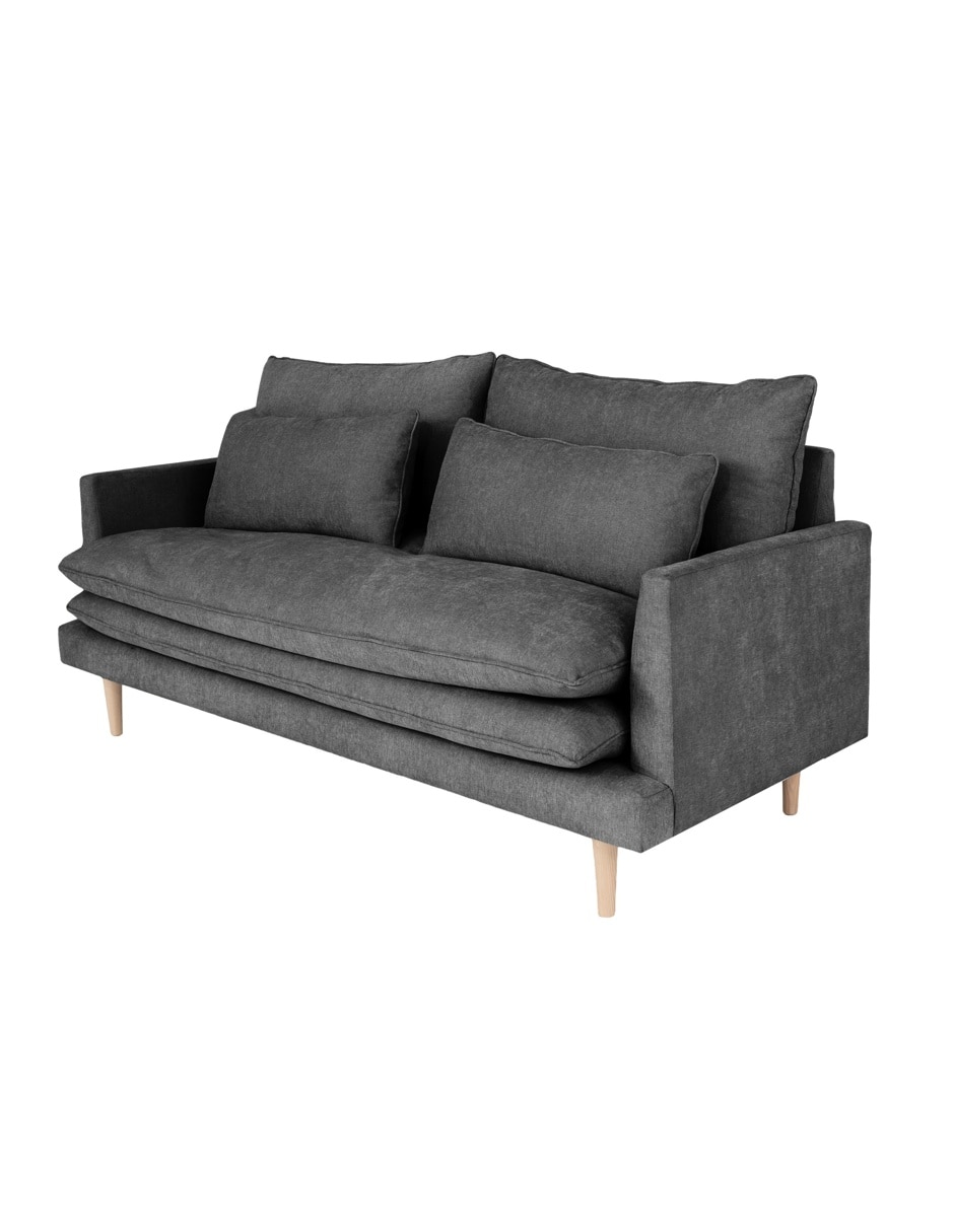 Love seat Eula de madera 3