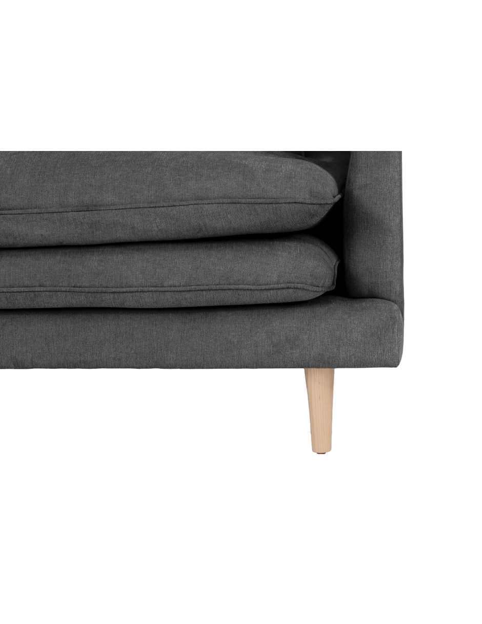 Love seat Eula de madera 5