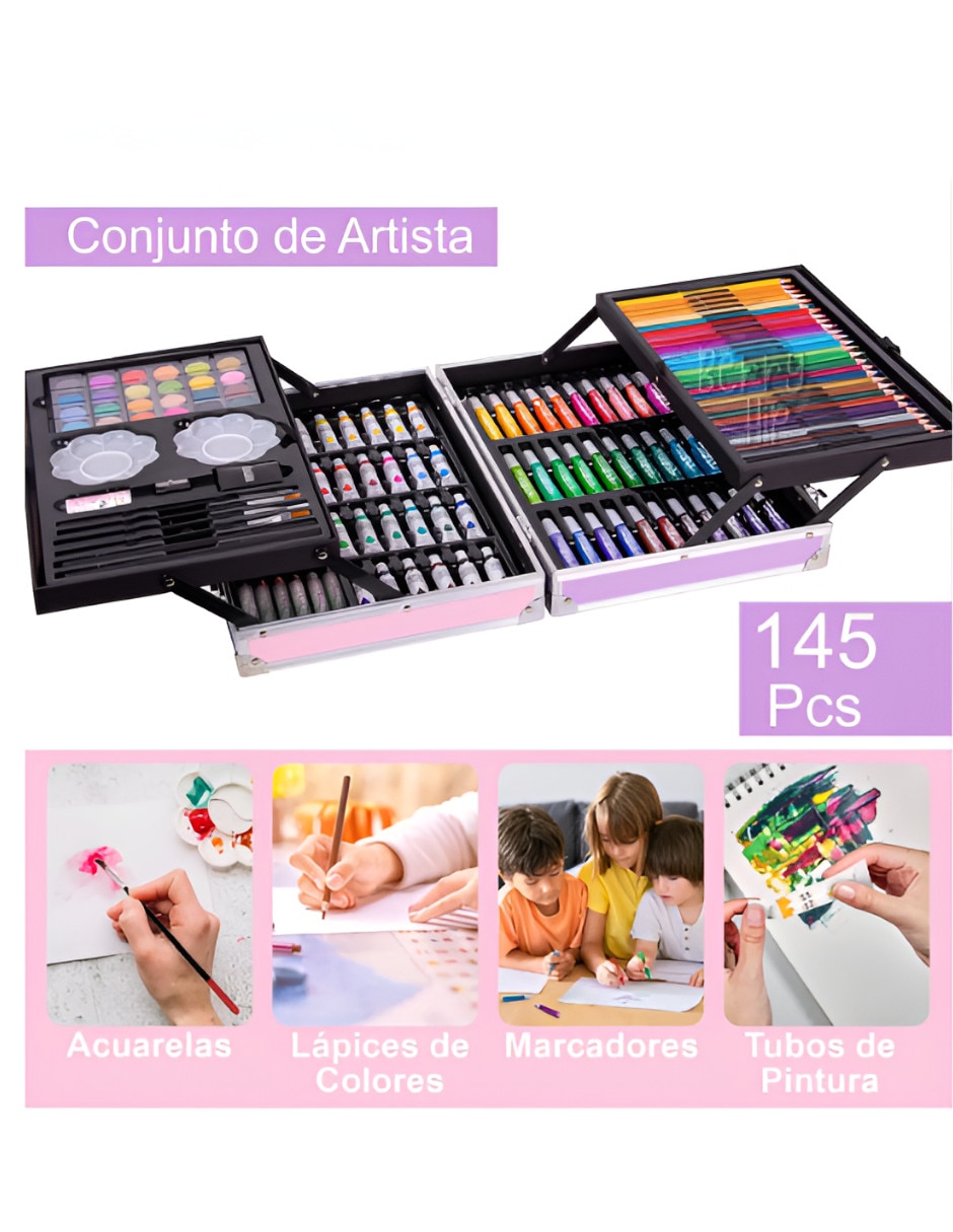 Set resaltadores base agua Xtellar 145 piezas