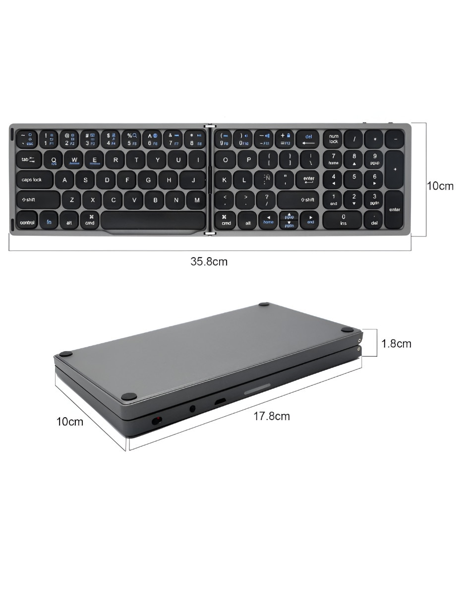 Teclado portátil Inalámbrico 4