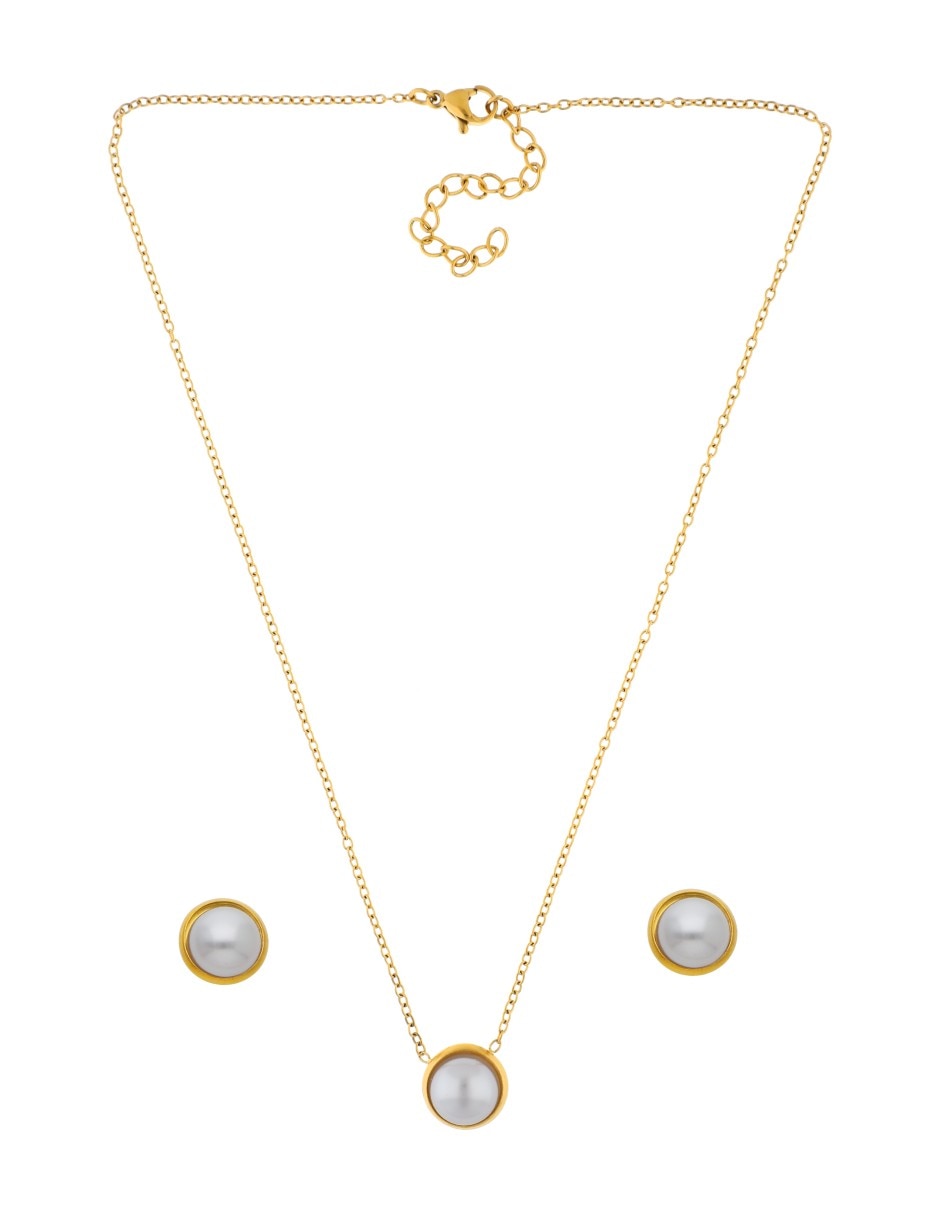 Set de collar y aretes 2
