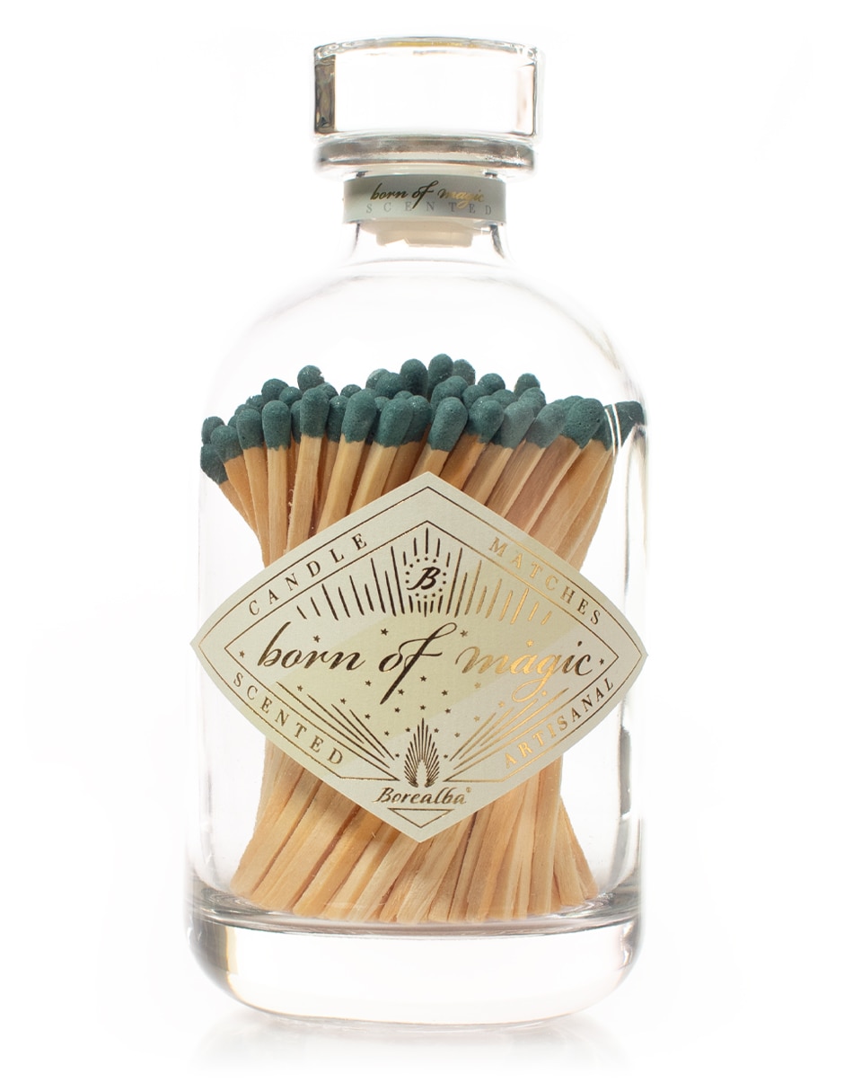 Kit de vela aromática Glitter Zen Emerald Heart Home 3 piezas aroma lavanda