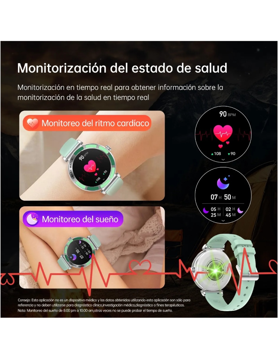 Smartwatch para mujer con GPS 5