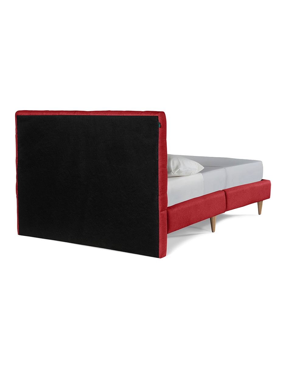 Base para cama armable matrimonial Velaria de madera pino 10