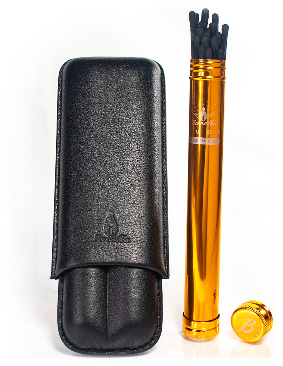 Kit fósforos para puro