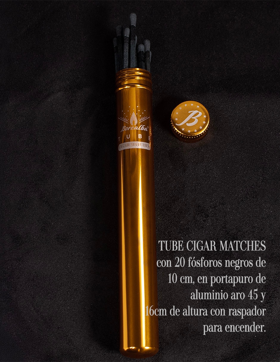 Kit fósforos para puro Borealba
