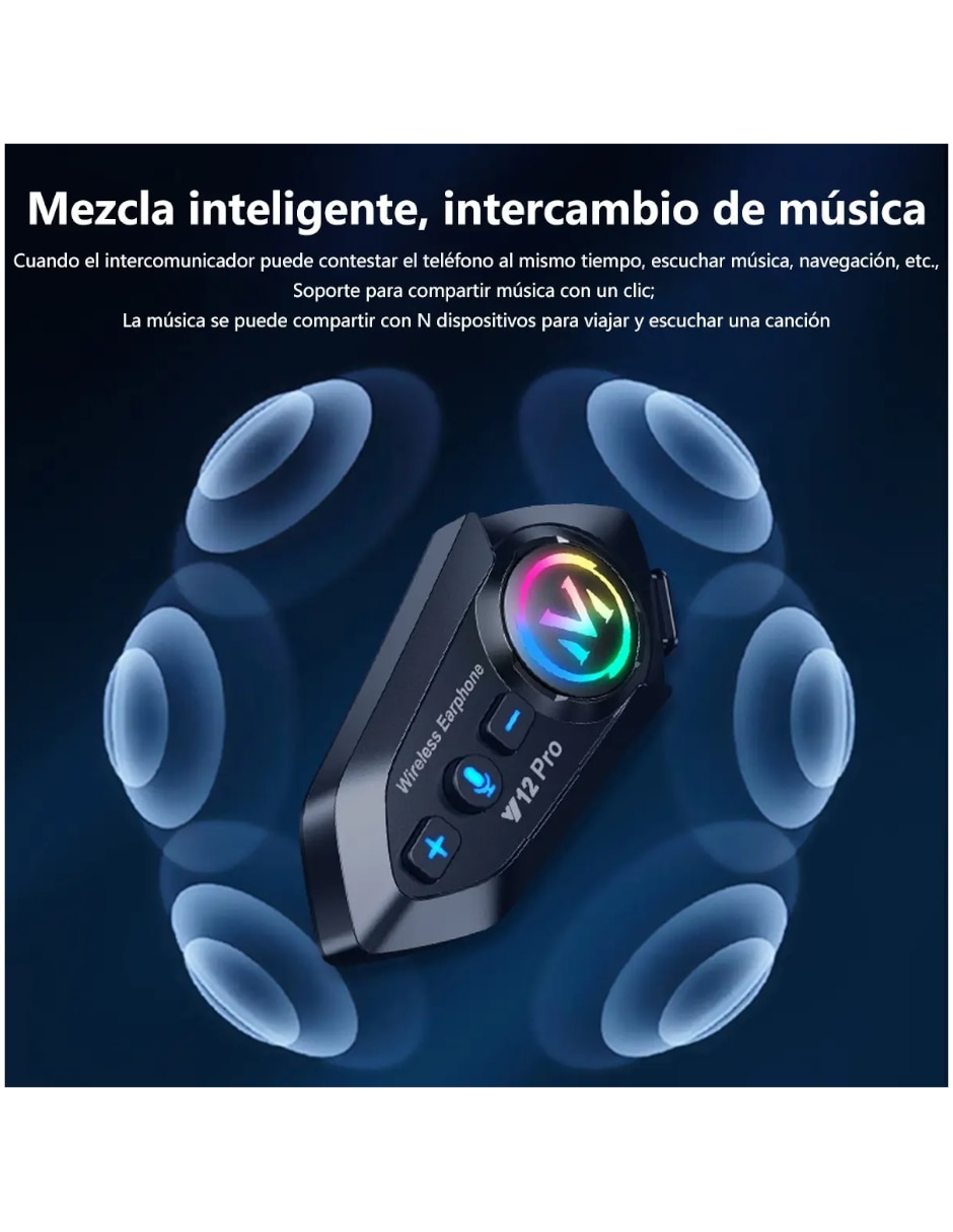 Receptor bluetooth Genérica set intercomunicador