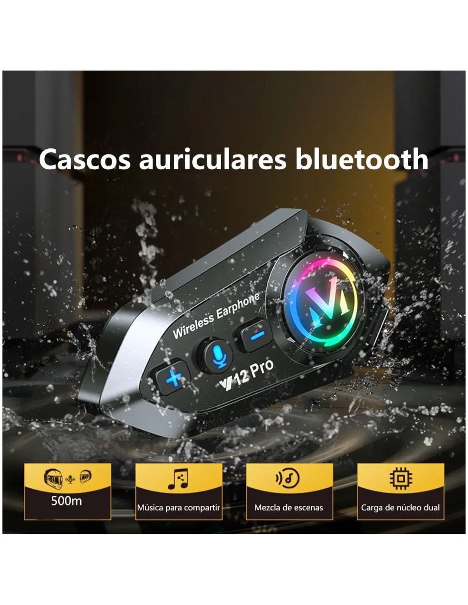 Receptor bluetooth Genérica set intercomunicador