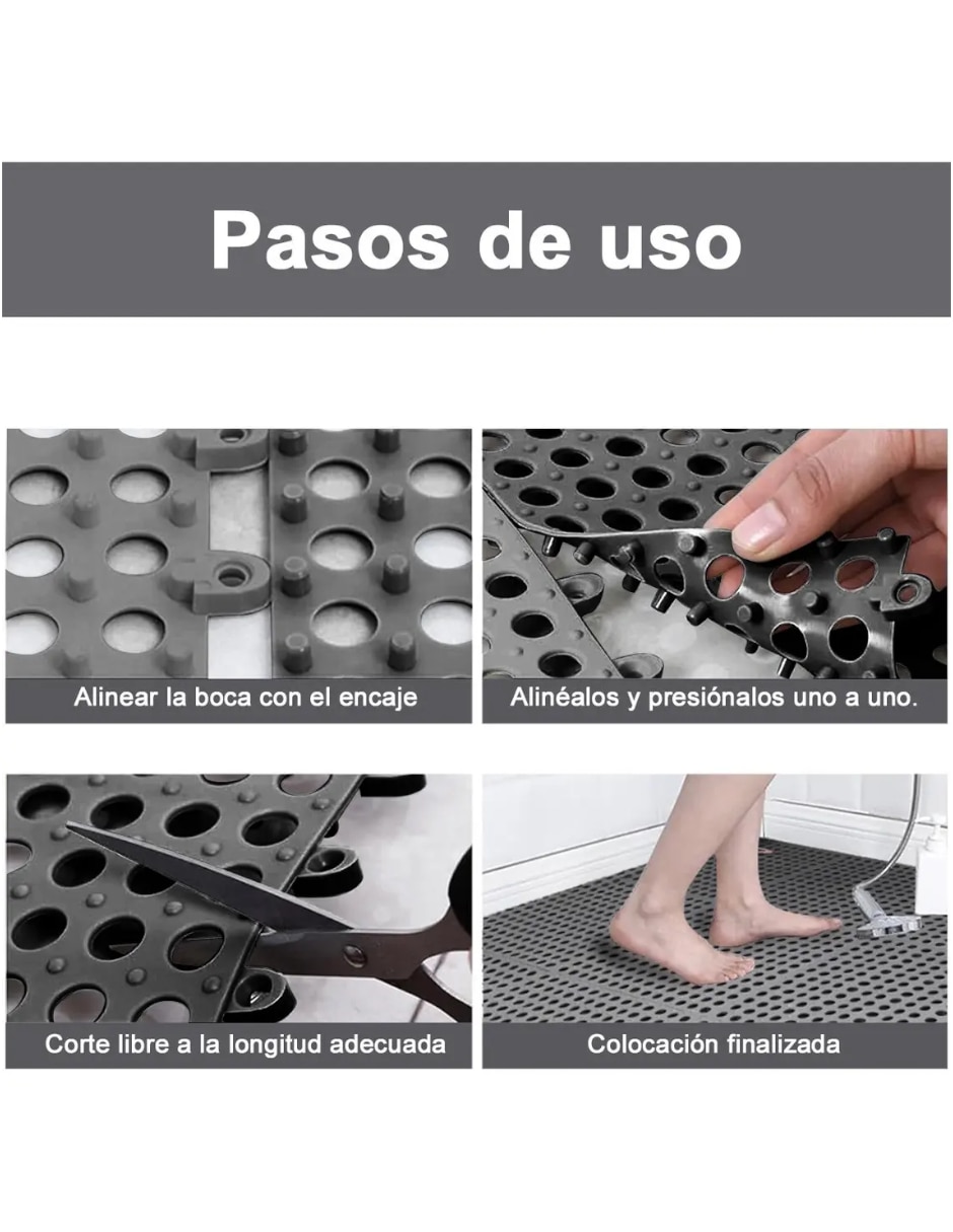 Set tapete para baño Genérica