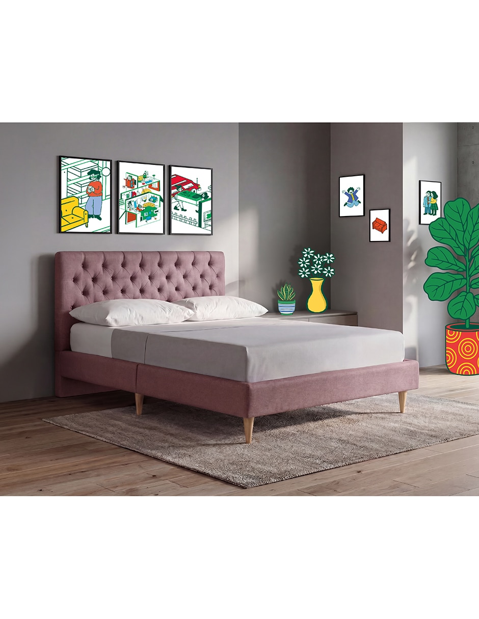 Base para cama aramable Velaria de madera pino 3