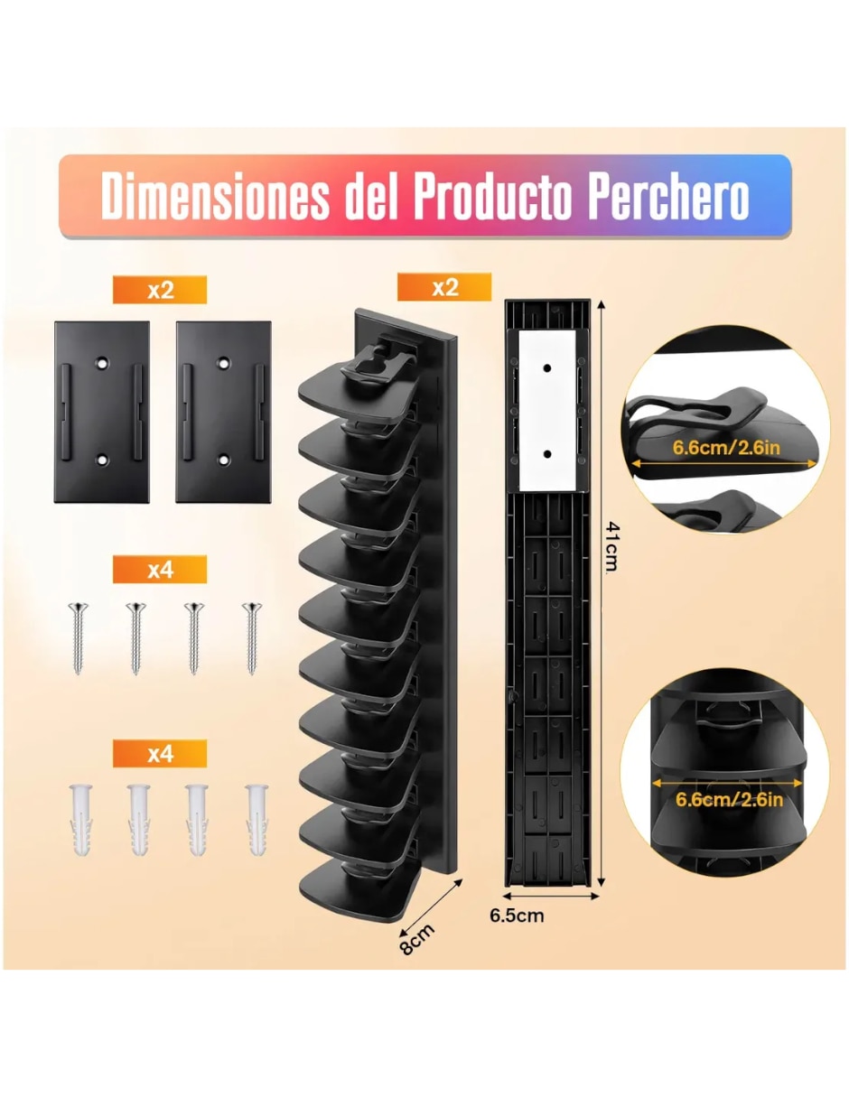 Organizador para gorras armable Genérica